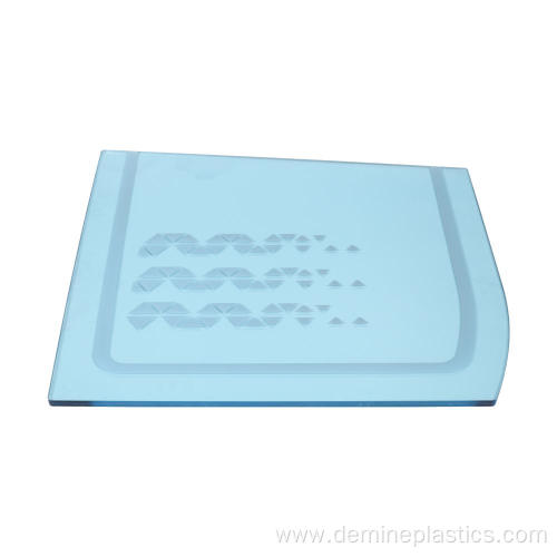 Clear solid polycarbonate plastic sheet printing